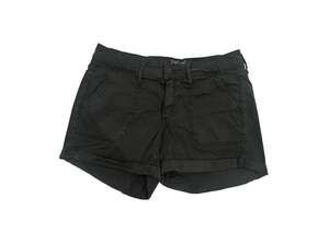 Universal Thread Mid-Rise Cuffed Utility Cargo Shorts Black Size 6/28